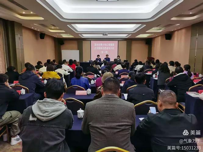 温州市青少年心理健康咨询服务志愿者培训班 为青春护航，从“心”出发